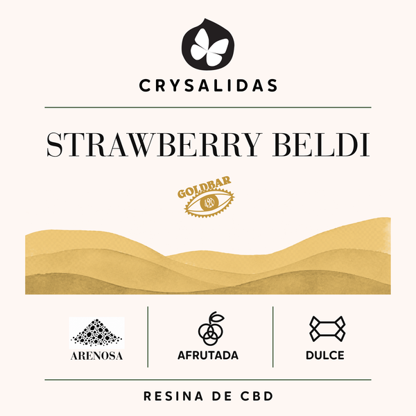 Strawberry Beldi (Goldbar 420)
