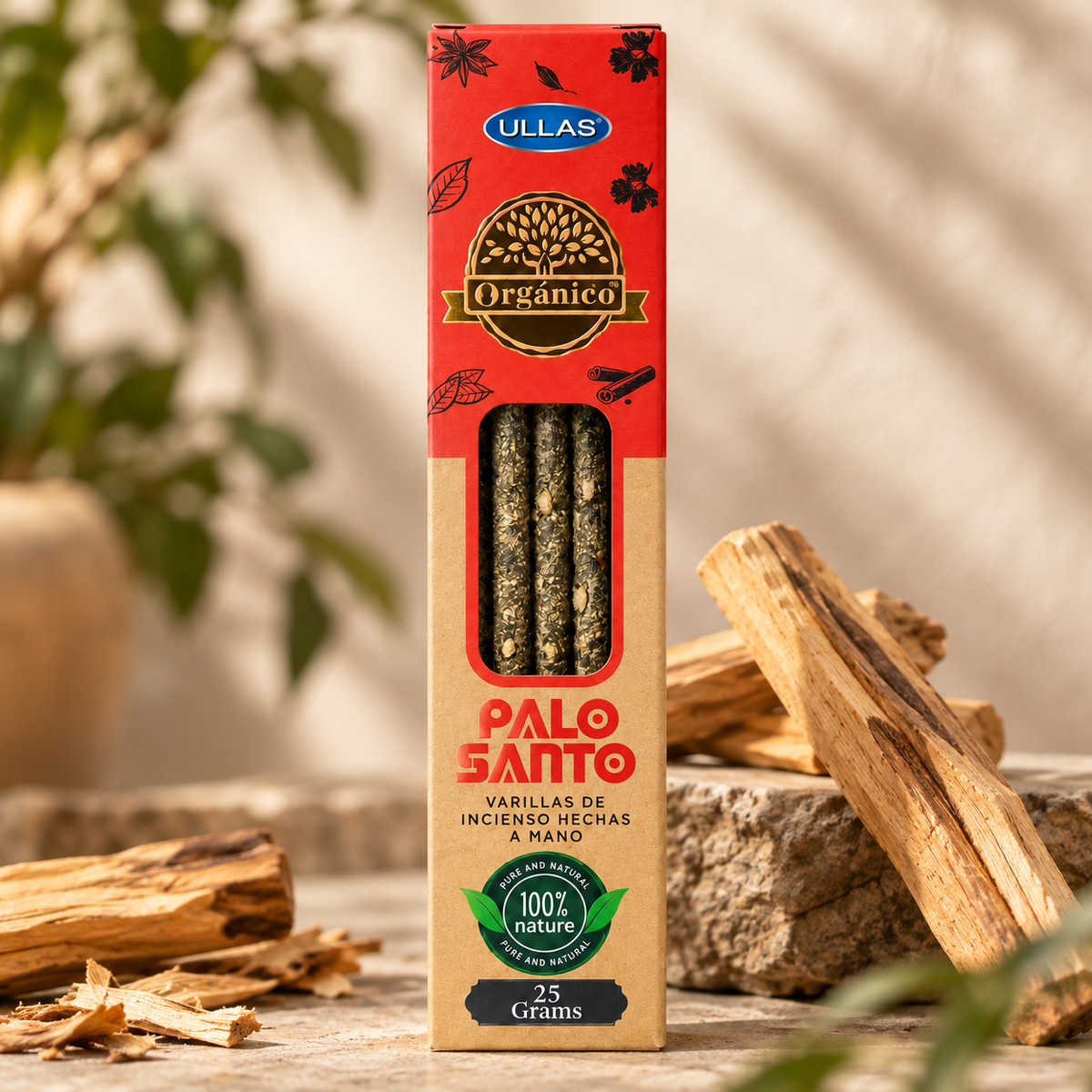 Incienso natural Palo Santo
