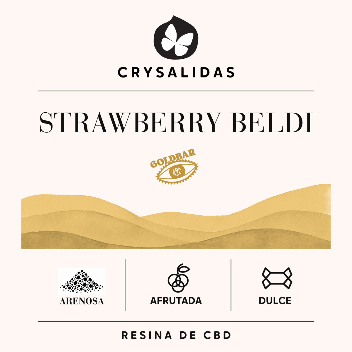Strawberry Beldi (Goldbar 420)